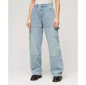 Superdry Mid Rise Denim Carpenter брюки 28/32