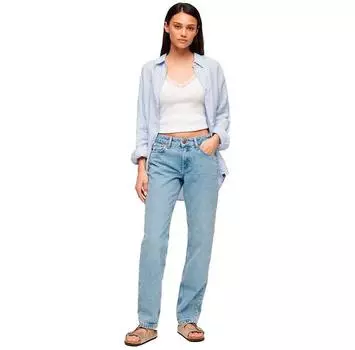 Superdry Mid Rise Straight Leg брюки 0