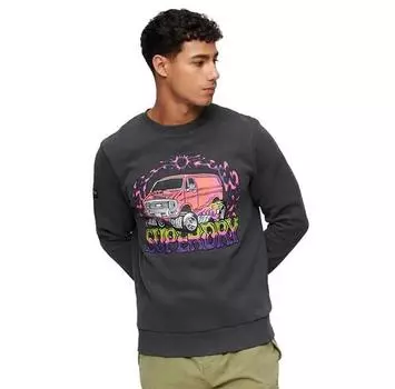 Superdry Motor Retro Graphic свитшот S