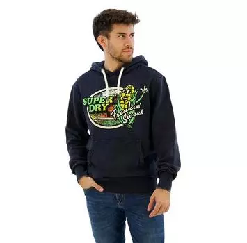 Superdry Neon Travel Graphic Loose худи L