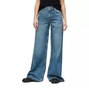 Superdry Raw Hem Wide Flare high waist джинсы 26/32
