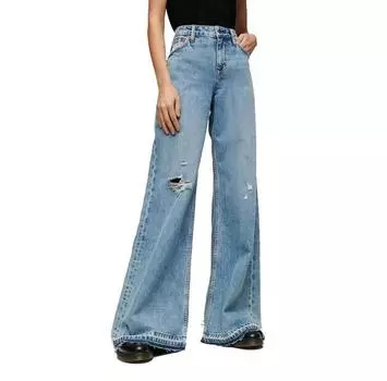 Superdry Raw Hem Wide Flare high waist джинсы 30/30