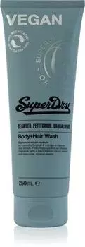 Superdry Seaweed. Petitgrain. Sandalwood. body and hair shower gel for men TU прозрачный