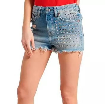 Superdry Skinny Hot denim шорты 28