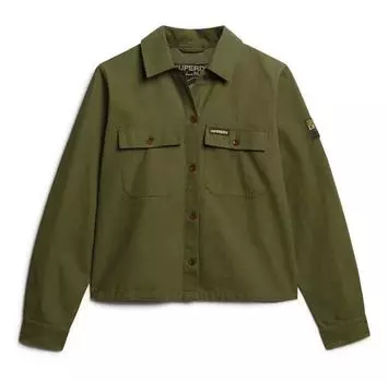 Superdry St Tropez Military рубашка с длинным рукавом XS
