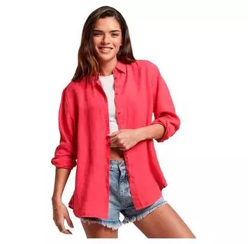 Superdry Studios Casual Linen рубашка с длинным рукавом L