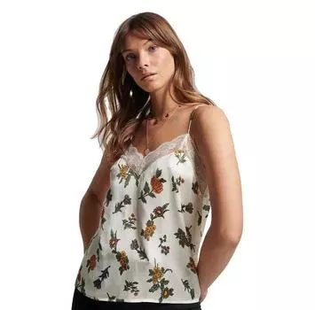 Superdry Studios Satin Cami Blouse L