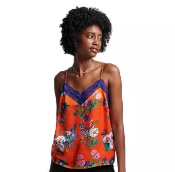 Superdry Studios Satin Cami Blouse XS