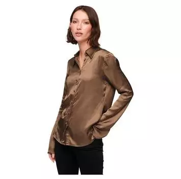 Superdry Studios Satin Seventies рубашка с длинным рукавом XS