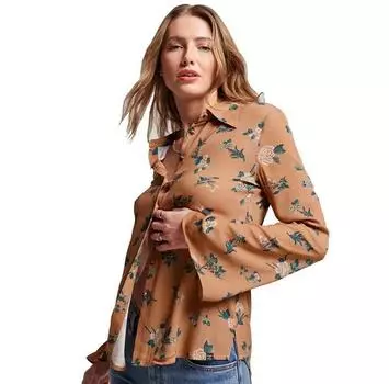 Superdry Studios Seventies рубашка с длинным рукавом L