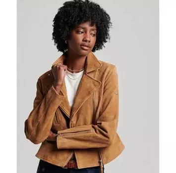 Superdry Studios Suede Biker куртка L