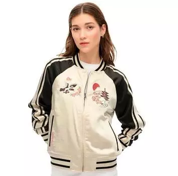 Superdry Suikajan Embroidered bomber куртка M