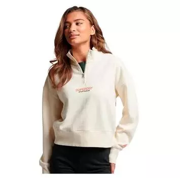 Superdry Свитер с полумолнией 2XS