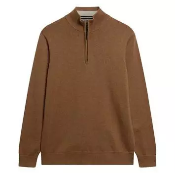 Superdry Свитер с полумолнией Essentials M