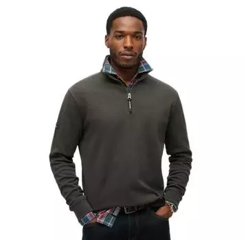 Superdry Свитер с полумолнией Utility Logo Henley L