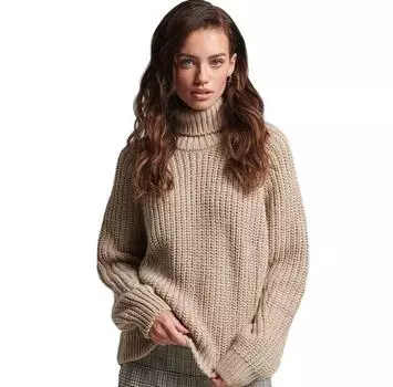 Superdry Свитер Slouchy Stitch Roll Neck XL