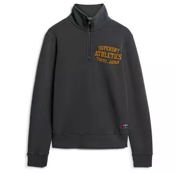 Superdry Track & Field Graphic half zip свитшот S