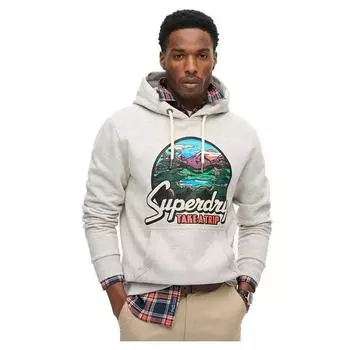 Superdry Travel Postcard Graphic худи 2XL