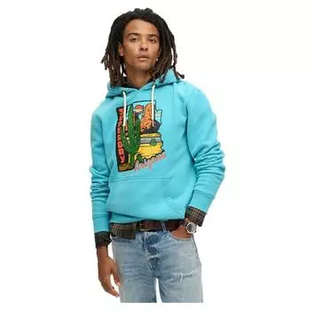 Superdry Travel Postcard Graphic худи 3XL