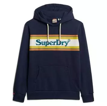 Superdry Venue Logo Stripe Relaxed худи 2XL