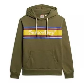 Superdry Venue Logo Stripe Relaxed худи XL