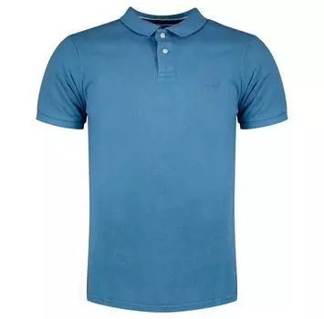 Superdry Vint Destroy поло с короткими рукавами S