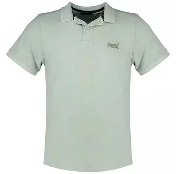 Superdry Vint Destroy поло с короткими рукавами S
