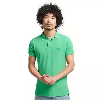 Superdry Vint Destroy поло с короткими рукавами S