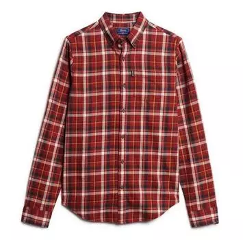 Superdry Vintage Check рубашка с длинным рукавом 2XL