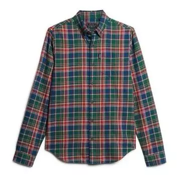 Superdry Vintage Check рубашка с длинным рукавом XL