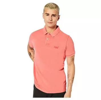 Superdry Vintage Destroy поло с короткими рукавами S
