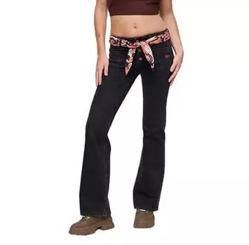 Superdry Vintage Low Rise Slim Flare джинсы 26/30