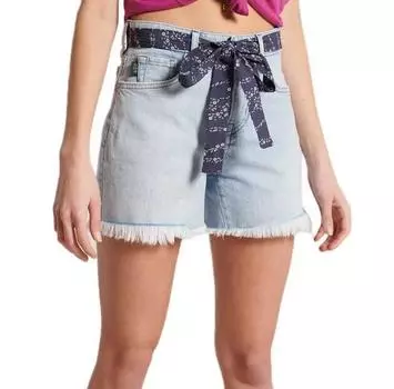 Superdry Vintage Mid Rise Slim denim шорты 30