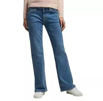 Superdry Vintage Mid Rise Slim Flare джинсы 26/30