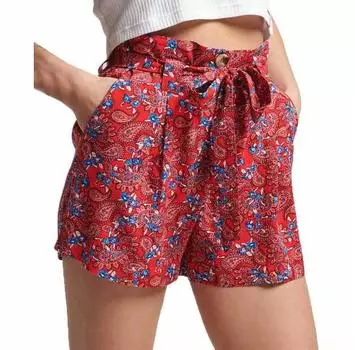 Superdry Vintage Paperbag Printed шорты S