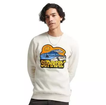 Superdry Vintage Travel Sticker свитшот M