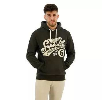 Superdry Worker Script Embroidered Graphic худи S
