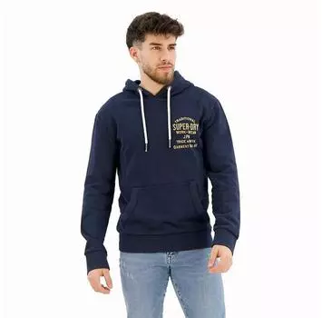 Superdry Workwear Flock Chest худи 2XL
