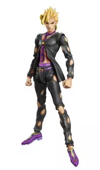 Суперфигурка подвижная Bizarre Adventure Part Fugo Приблизительно 150 мм окрашенная подвижная фигурка JoJo s 5 Pannacotta Ver.BLACK ПВХ, АБС, нейлон