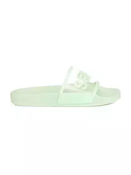 Superga 1908 Slide Прозрачный Identity Green Prime Rose S51138wh02 220