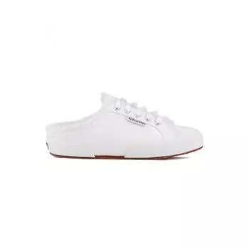 Superga 2402 Меховая шуба Мюль Белая S00gzm0900 220