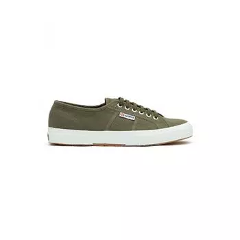 Superga 2750 Стираный хлопок Зеленый Шервуд S8125cwakr 220
