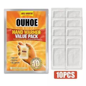 Супергрелки — долговечные, безопасные, натуральные, без запаха, активируемые грелки, до 10 часов тепла