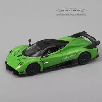 Суперкар Pagani Huayra R Металлическая машинка 5 дюймов Симуляция Литой и Игрушечный транспортное средство RMZ city 1:Модель из 36 сплавов с откатным механизмом