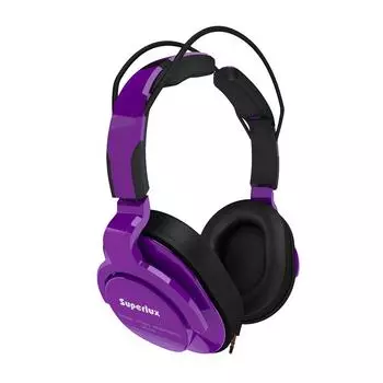Superlux Sealed Studio Monitor Headphones Purple HD661 PURPLE фиолетовый