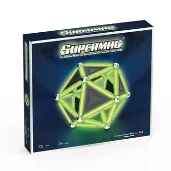 Supermag Super Mag Glow 75 развивающая игрушка подарок на день рождения [Авторизованный японский дистрибьютор]