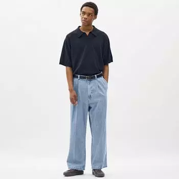 Супермешковатые джинсовые брюки GU by Uniqlo