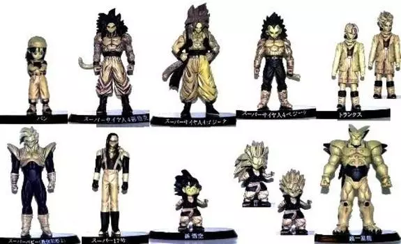 Супермоделирование Spirit Dragon Ball GT Цветной Монохромный Всего 18 типов +