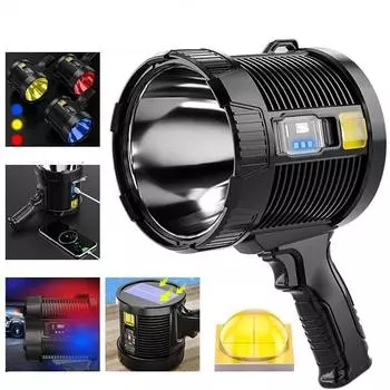 Супермощный светодиодный ручной фонарь XHP90 USB перезаряжаемый фонарик 6 режимов фонарик высокой мощности для охоты на открытом воздухе M