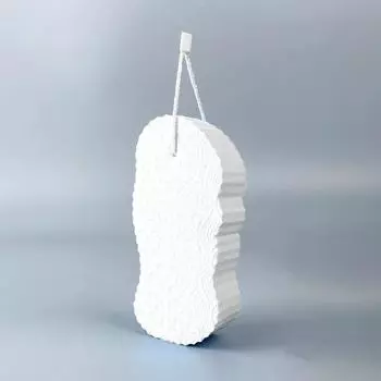 Супермягкая отшелушивающая губка для ванны с 3D-тиснением в виде мультфильма, волшебная щетка для душа, скраб для тела, очиститель кожи, домашняя губка для ванной комнаты